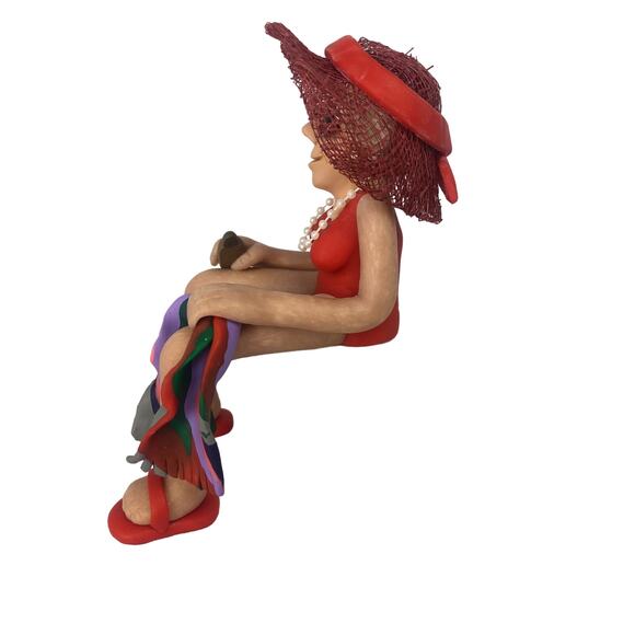 Old Lady Swim Diana Manning Figurine - Picture 4 of 6